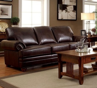 Lord Baltimore Leather Sofa